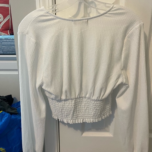 Altard State White Crop Top - Picture 3 of 3